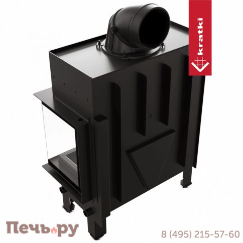 Каминная топка Kratki Pro Floki/M/P с доводчиком фото 6