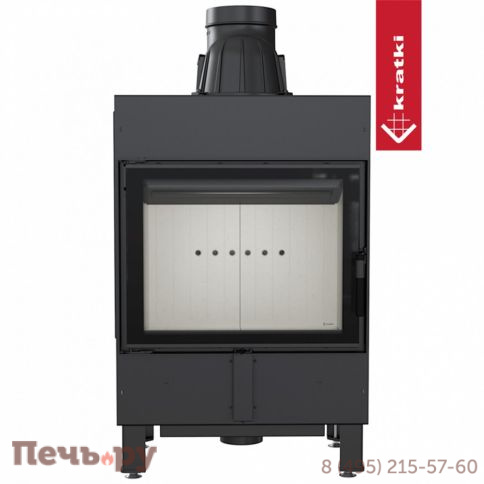 Каминная топка Kratki Pro Lucy/12 двойное стекло фото 6