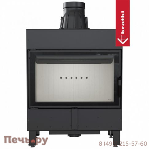 Каминная топка Kratki Pro Lucy/14 двойное стекло фото 3