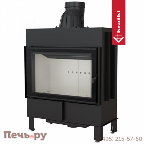 Каминная топка Kratki Pro Lucy/14 двойное стекло фото 4