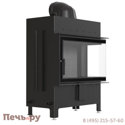 Каминная топка Kratki Pro Lucy/14/New угловое стекло фото