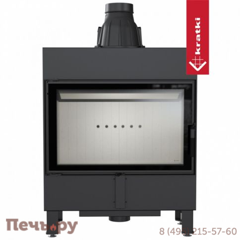 Каминная топка Kratki Pro Lucy/14/Slim двойное стекло фото 3