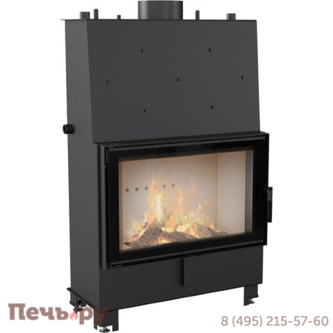 Каминная топка Kratki Pro Lucy/PW/20/W, змеевик, с водяным контуром фото