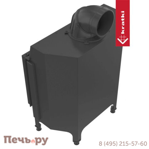 Каминная топка Kratki Pro Nadia/12 Termotec Black фото 5
