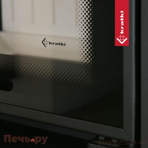 Каминная топка Kratki Pro Nadia/12 Termotec Black фото 6