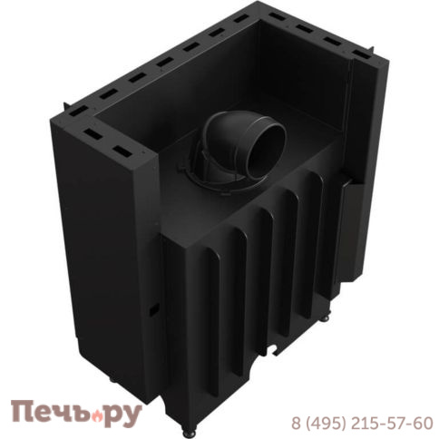 Каминная топка Kratki Pro Nadia/14/L/BS/G (гильотина) фото 11