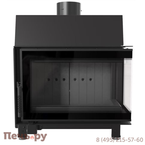 Каминная топка Kratki Simple S/BS (угловое стекло) фото 10