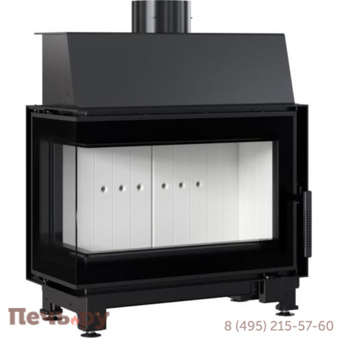 Каминная топка Kratki Simple S/BS (угловое стекло) фото 11
