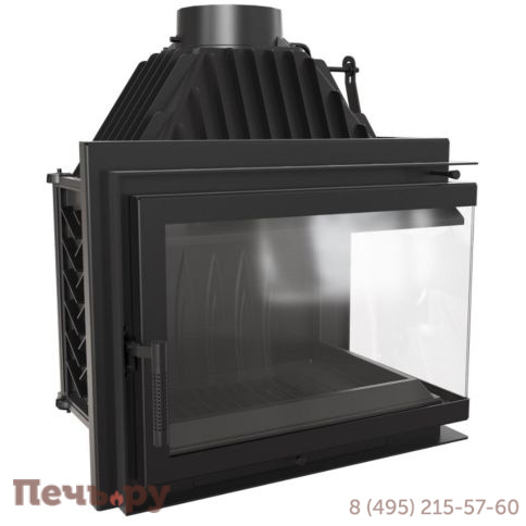 Каминная топка Kratki Simple/Z/S/BS (угловое стекло) фото 7