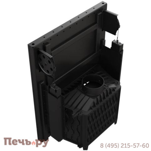Каминная топка Kratki Wiktor/G (гильотина) фото 5