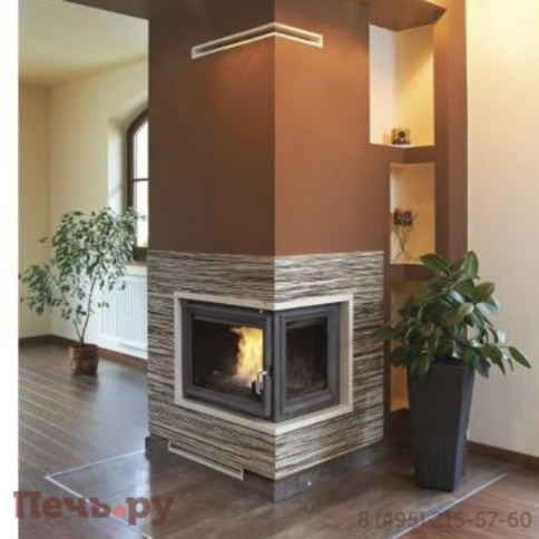 Каминная топка Kratki Zuzia/P (стекло справа) фото 2