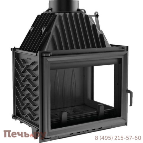 Каминная топка Kratki Zuzia/P (стекло справа) фото 3