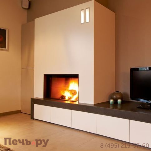 Каминная топка M-design Luna 1300 H Gold+ фото 3