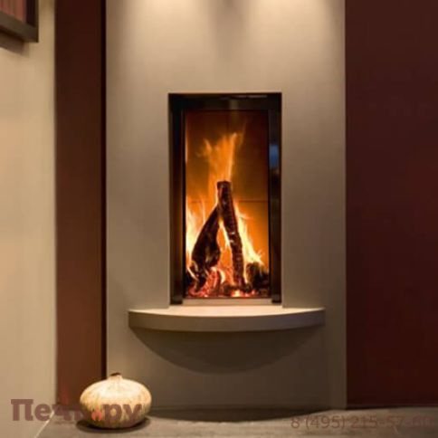 Каминная топка M-design Luna 550 V Gold+(Луна 550 V Голд+) фото