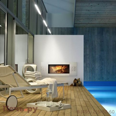 Каминная топка MCZ Forma 115 прямое стекло фото 3