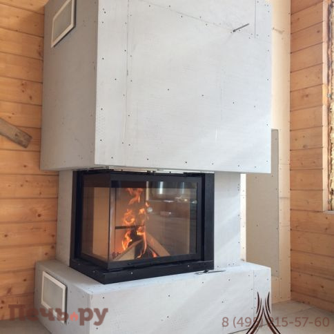 Каминная топка MCZ Forma 75 угловое стекло фото 4