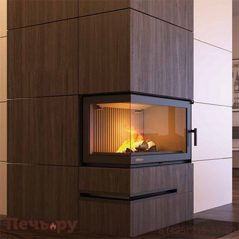 Каминная топка Nordflam Trent угловая фото 8