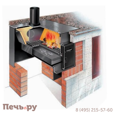 Каминная топка Piazzetta Carlotta фото 2