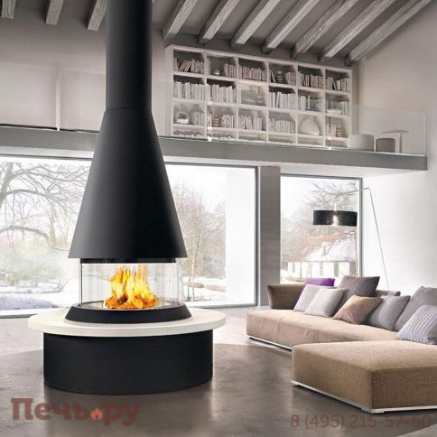 Каминная топка Piazzetta M360 конический кожух фото 5