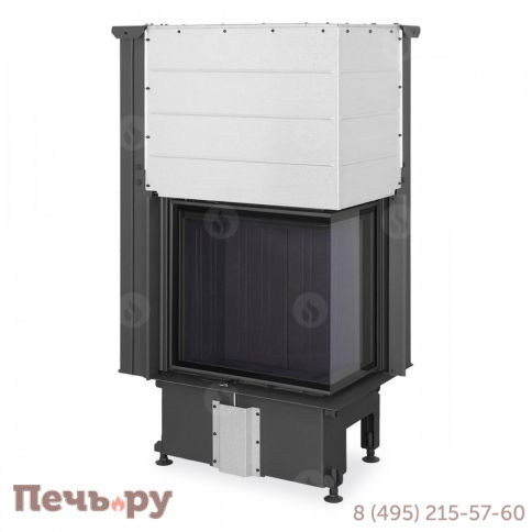 Каминная топка Romotop Impression R/L 2G L 58.60.34.21 черный шамот фото