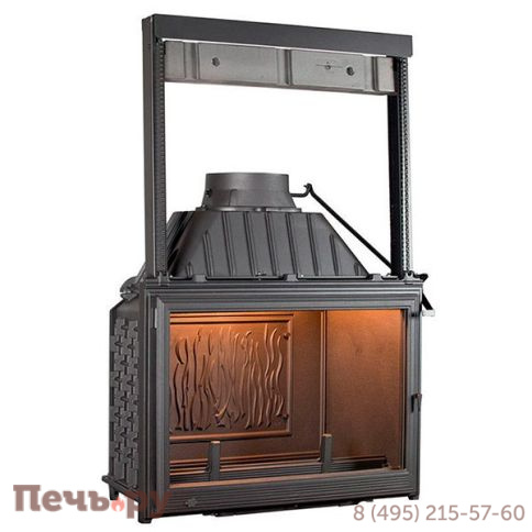 Каминная топка Seguin Super 9 гильотина фото
