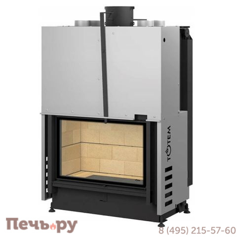 Каминная топка Totem Frontal TECHNIKA 800 с опцией шиберной заслонки фото