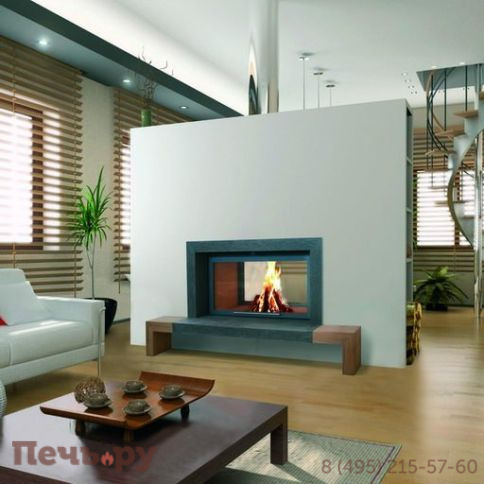 Каминная топка Totem Recto Horizon 1100 Verso Battant фото 2