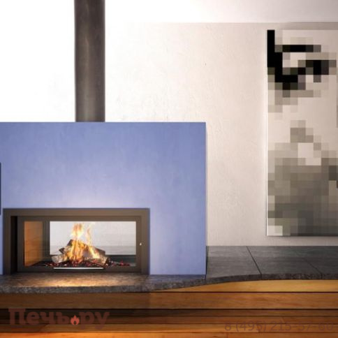 Каминная топка Totem Recto Horizon 1100 Verso Battant фото 5