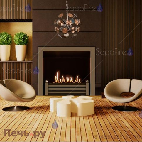 Каминная вставка Sappfire премиальная M фото 4