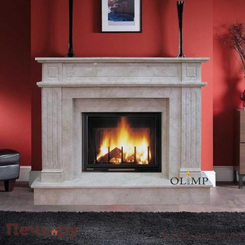 Каминный портал Кандада 1 Крема Нова фото