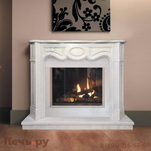 Каминный портал Madeira Gestia Bianco Portugallo фото 2