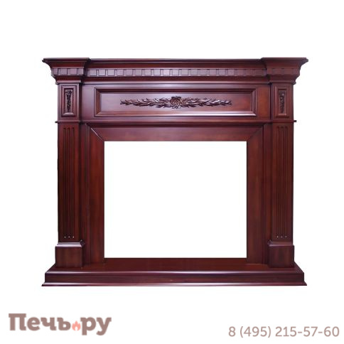 Каминокомплект Royal Flame Luxemburg Темная вишня с очагом Design B800RF 3D фото 3