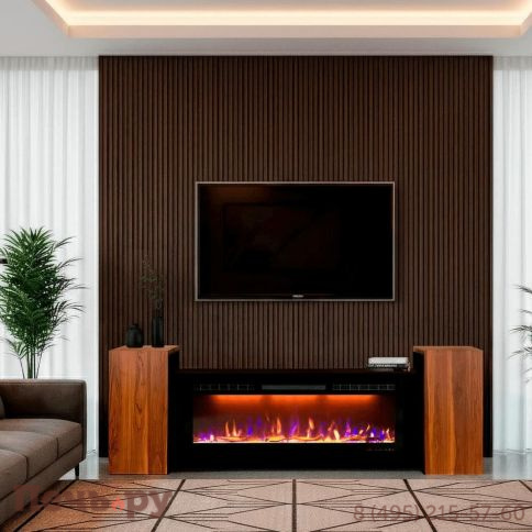 Каминокомплект Royal Flame Портал-тумба Style (Разборный) с очагом Crystal 50 RF фото