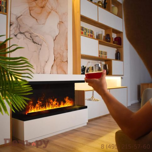 Каминокомплект Schones Feuer Modern с очагом 3D FireLine 1000 фото 7