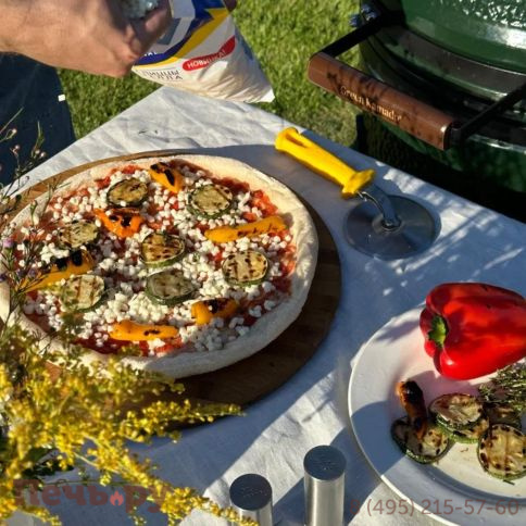 Керамический гриль Green Kamado L фото 11