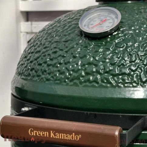 Керамический гриль Green Kamado L фото 19
