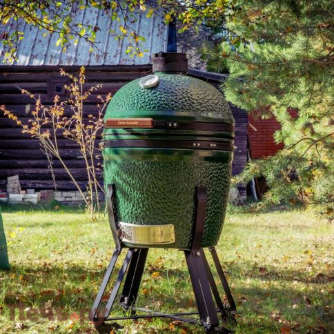 Керамический гриль Green Kamado L фото 3