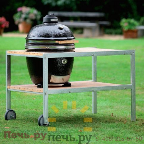 Керамический гриль Monolith Classic большой S, R со столом фото 2