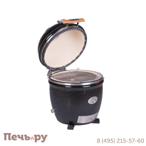 Керамический гриль Monolith Classic Pro Series 2.0 Black без ножек фото 6