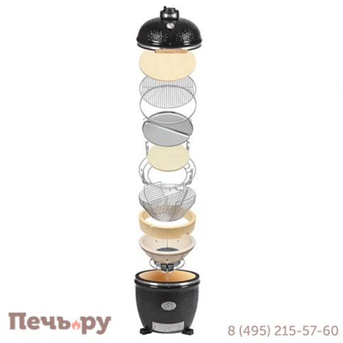 Керамический гриль Monolith Classic Red PRO 2.0 фото 9