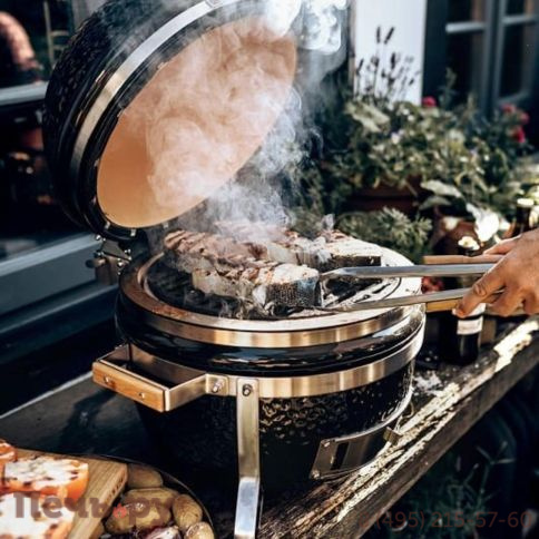 Керамический гриль Monolith Icon фото 9