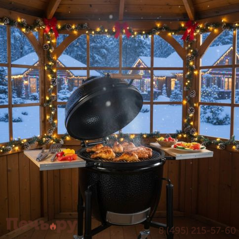 Керамический гриль Monolith One.66 (LeChef) фото