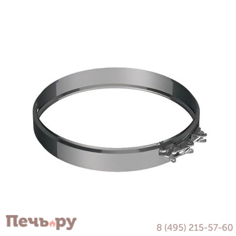 Хомут соединительный с изоляцией Вулкан V50R (AISI 321 0.5мм + AISI 304 0.5мм) фото 13