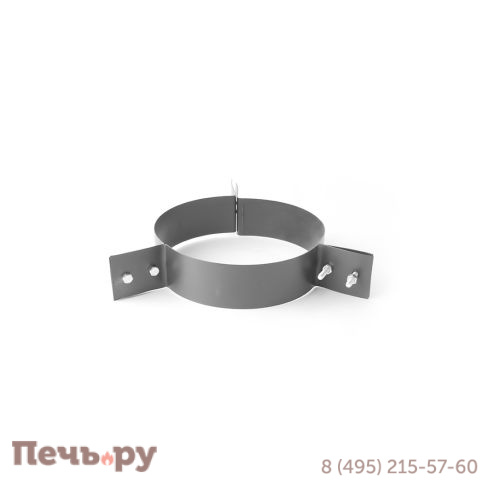 Хомут Везувий Black (AISI 430/0,5мм) под растяжку д.200 фото