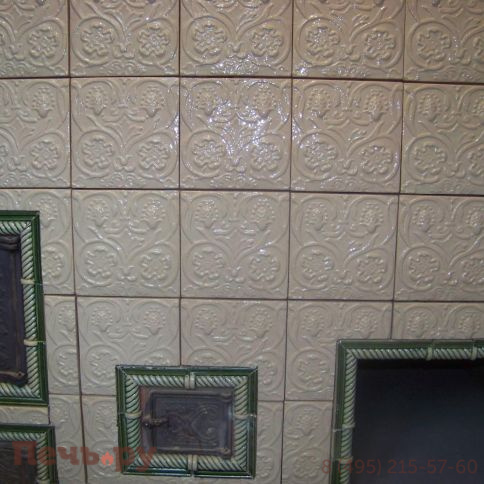 Кирпичная печь с кафелем и лежанкой, арт. 246747 фото 2