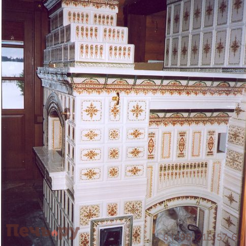 Кирпичная печь с кафелем и лежанкой, арт. 246755 фото 2