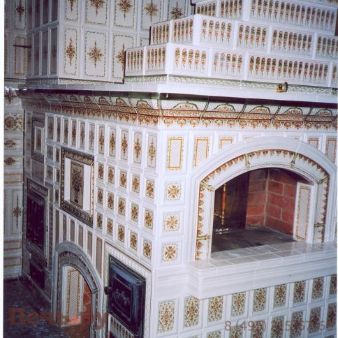 Кирпичная печь с кафелем и лежанкой, арт. 246755 фото 3