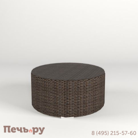 Кофейный столик Rotang Lux Малага круглый фото