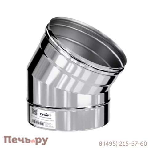 Колено 30° Крафт (Craft) GS (316/ 0,5мм) фото