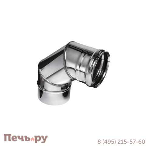 Колено 90° Феррум (430/ 0.8) фото